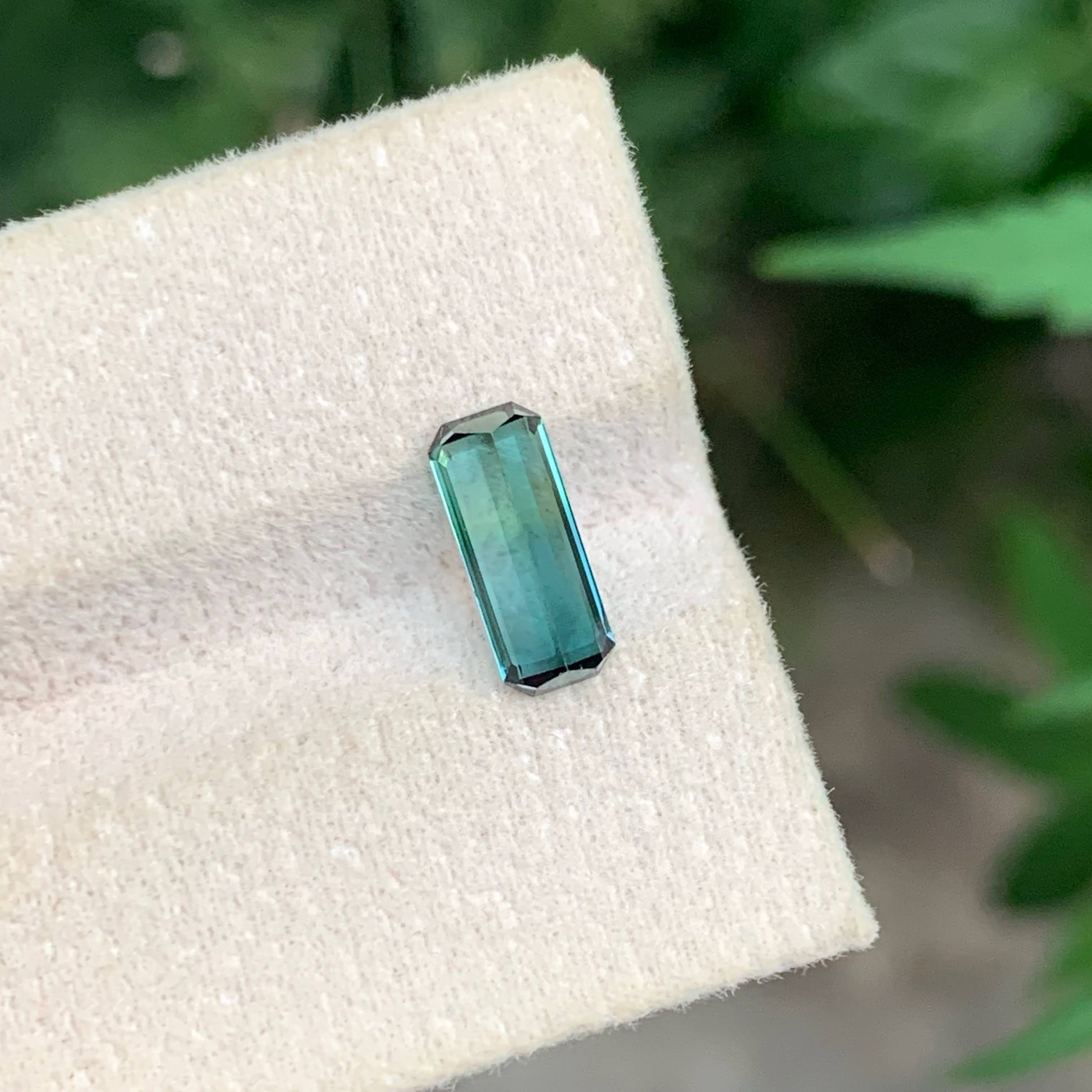 1.15 Carat Bluish Green Tourmaline