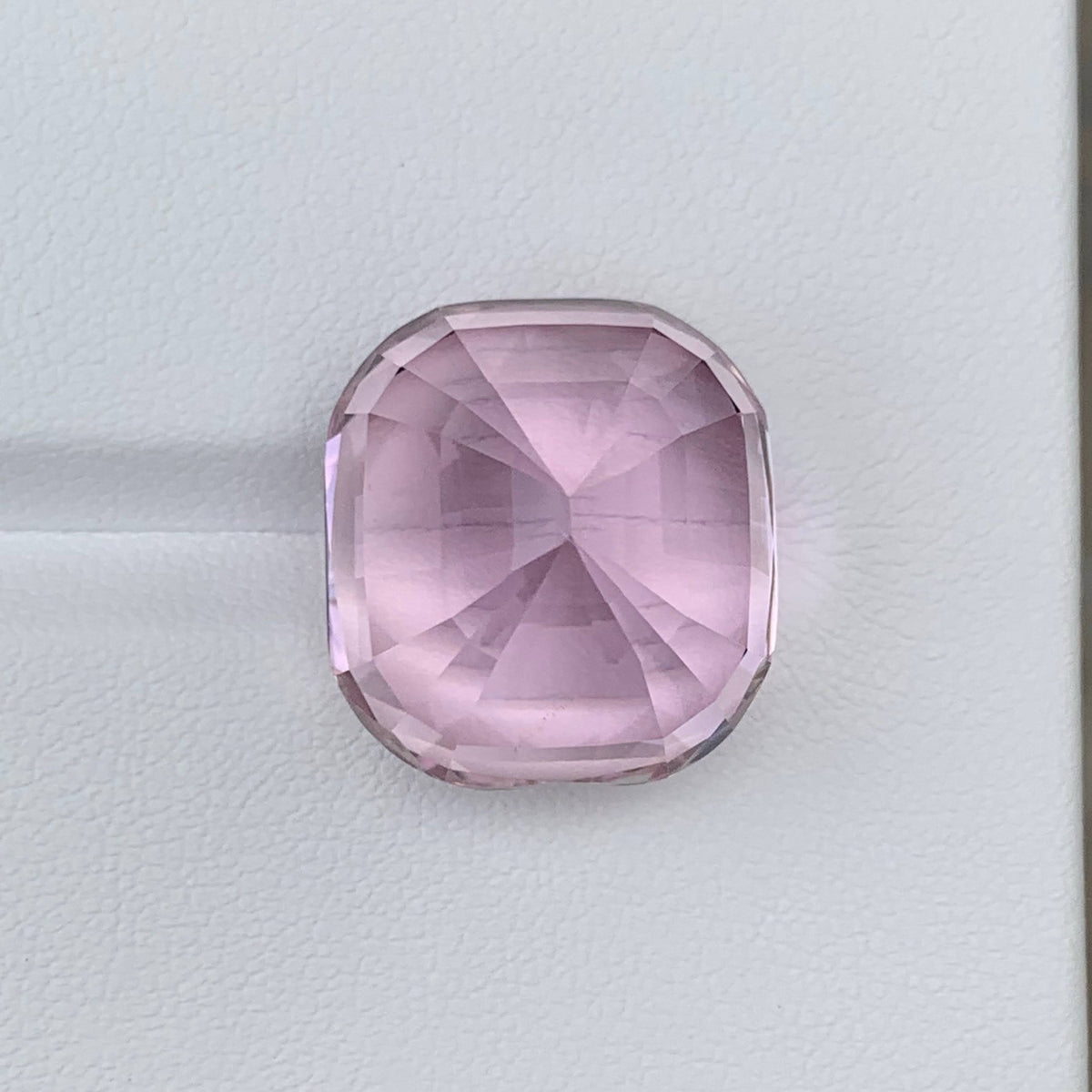 43.25 Carat Pink Kunzite Cushion Cut Afghanistan Loupe Clean Untreated
