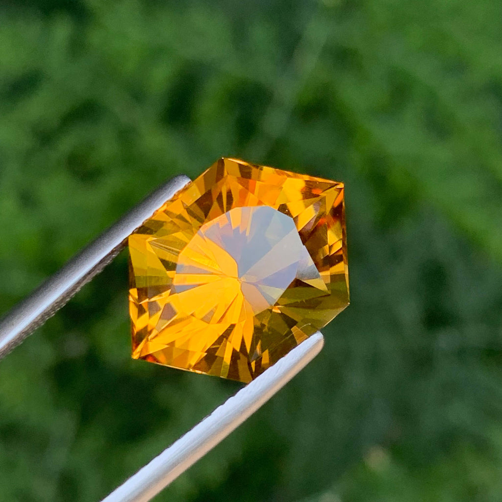 8.55 Carats Fancy Citrine Stone