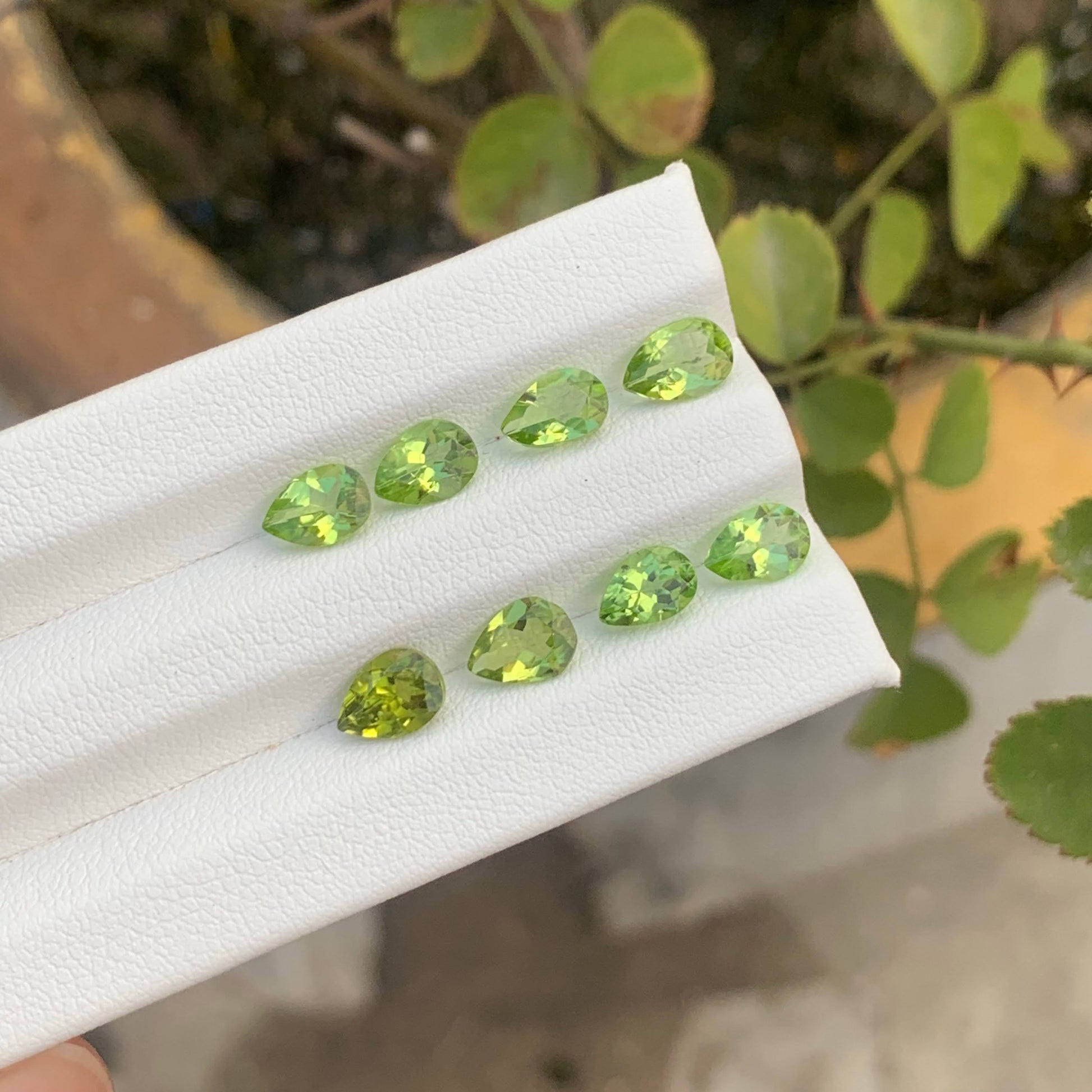 5.25 Carat Natural Loose Green Peridot Jewelry Lot Pakistan Gemstone
