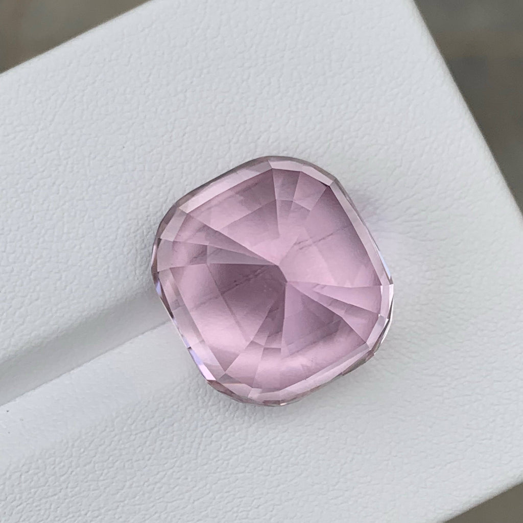 43.25 Carat Pink Kunzite Cushion Cut Afghanistan Loupe Clean Untreated