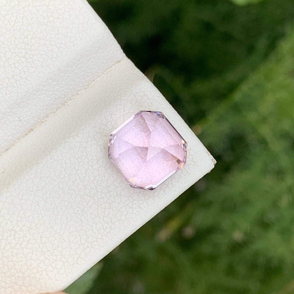 4.15 Carat Asscher Kunzite Gem