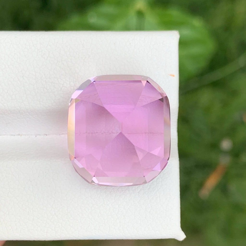 34.25 Ct Natural Hot Pink Kunzite Cushion