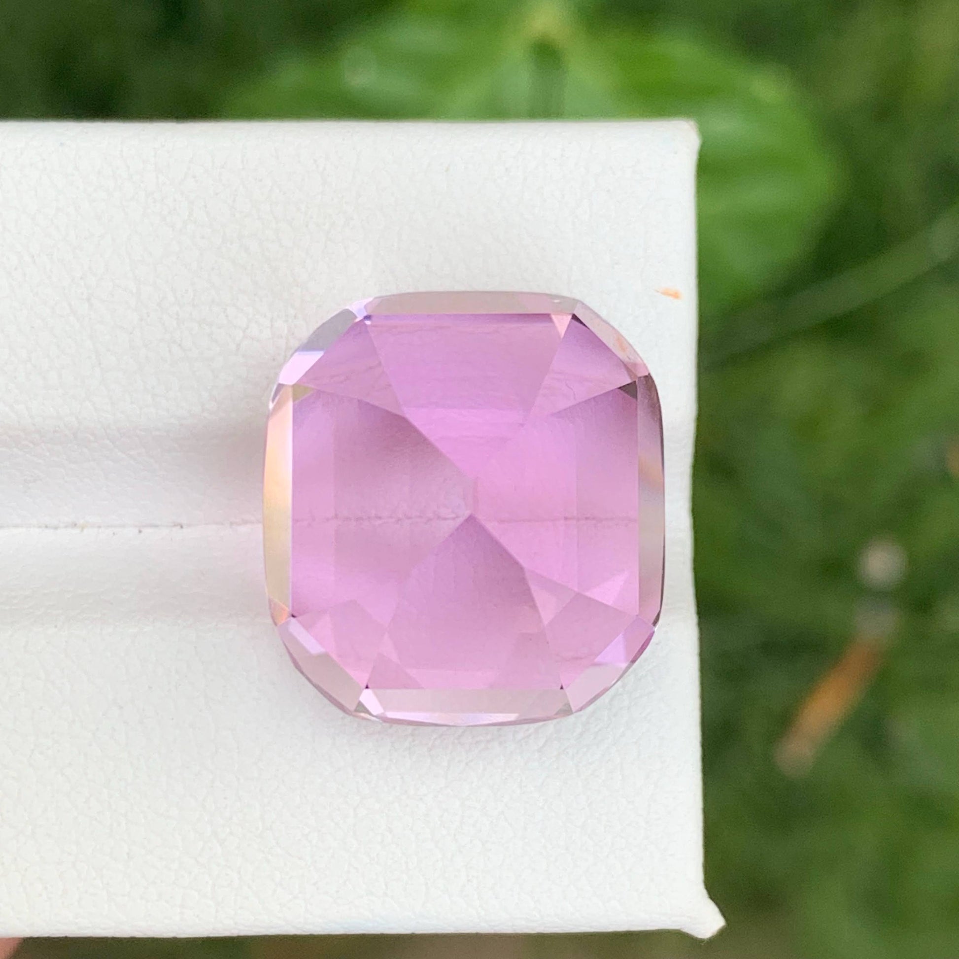 34.25 Ct Natural Hot Pink Kunzite Cushion