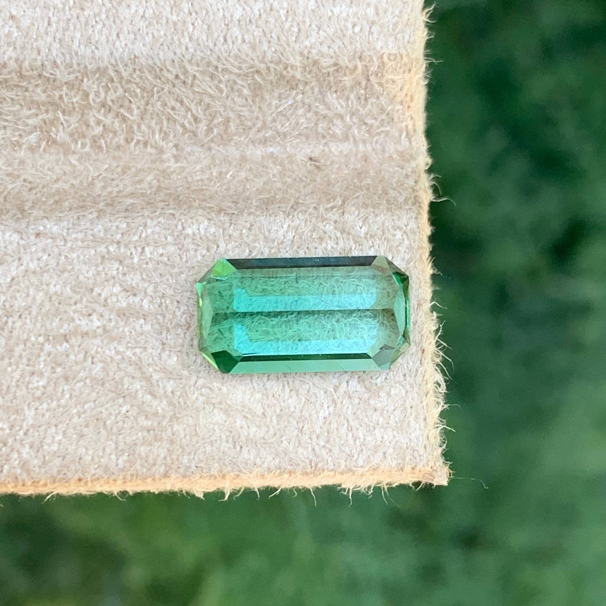 3.20 Carat Light Bluish Green Tourmaline