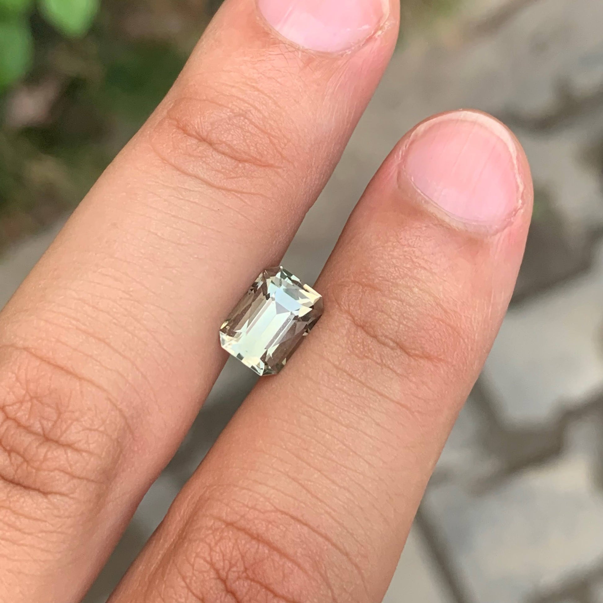2.45 Carat Green Amethyst Stone