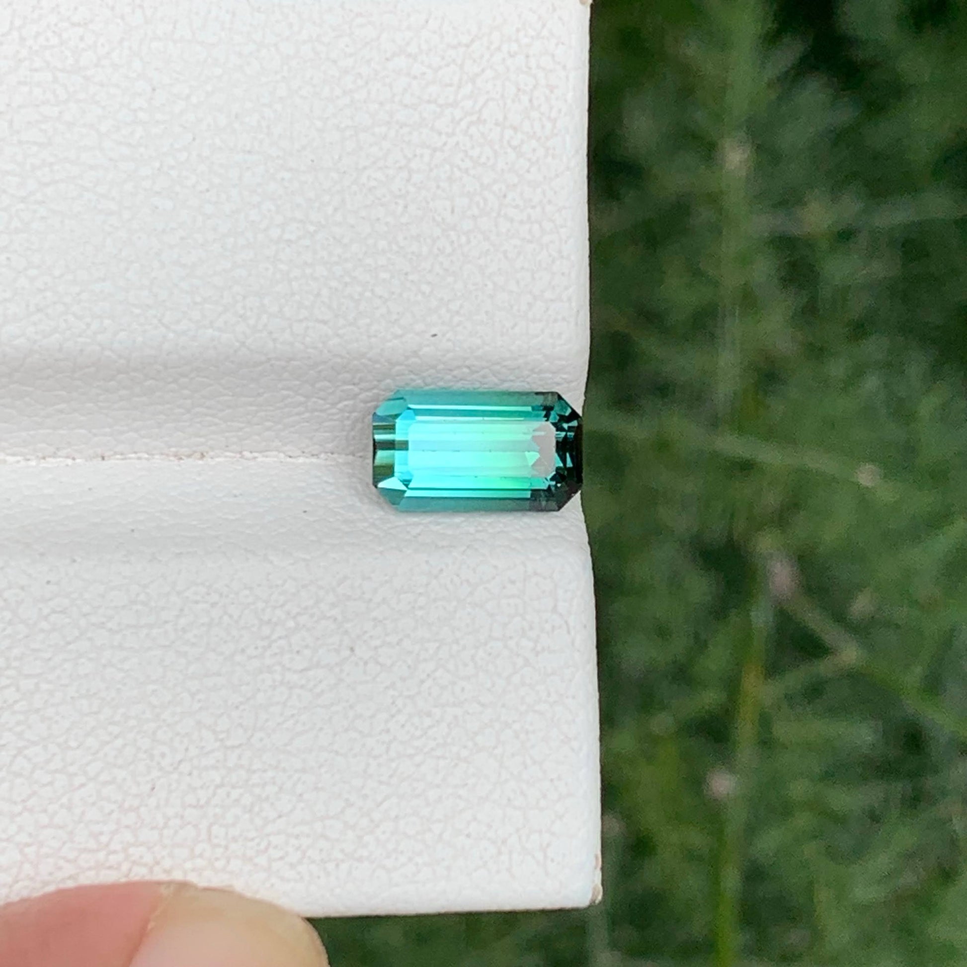 1.45 Carat Bluish Green Tourmaline