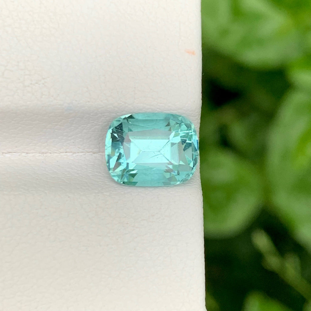  2.40 Ct Natural Seafoam Tourmaline Cushion 