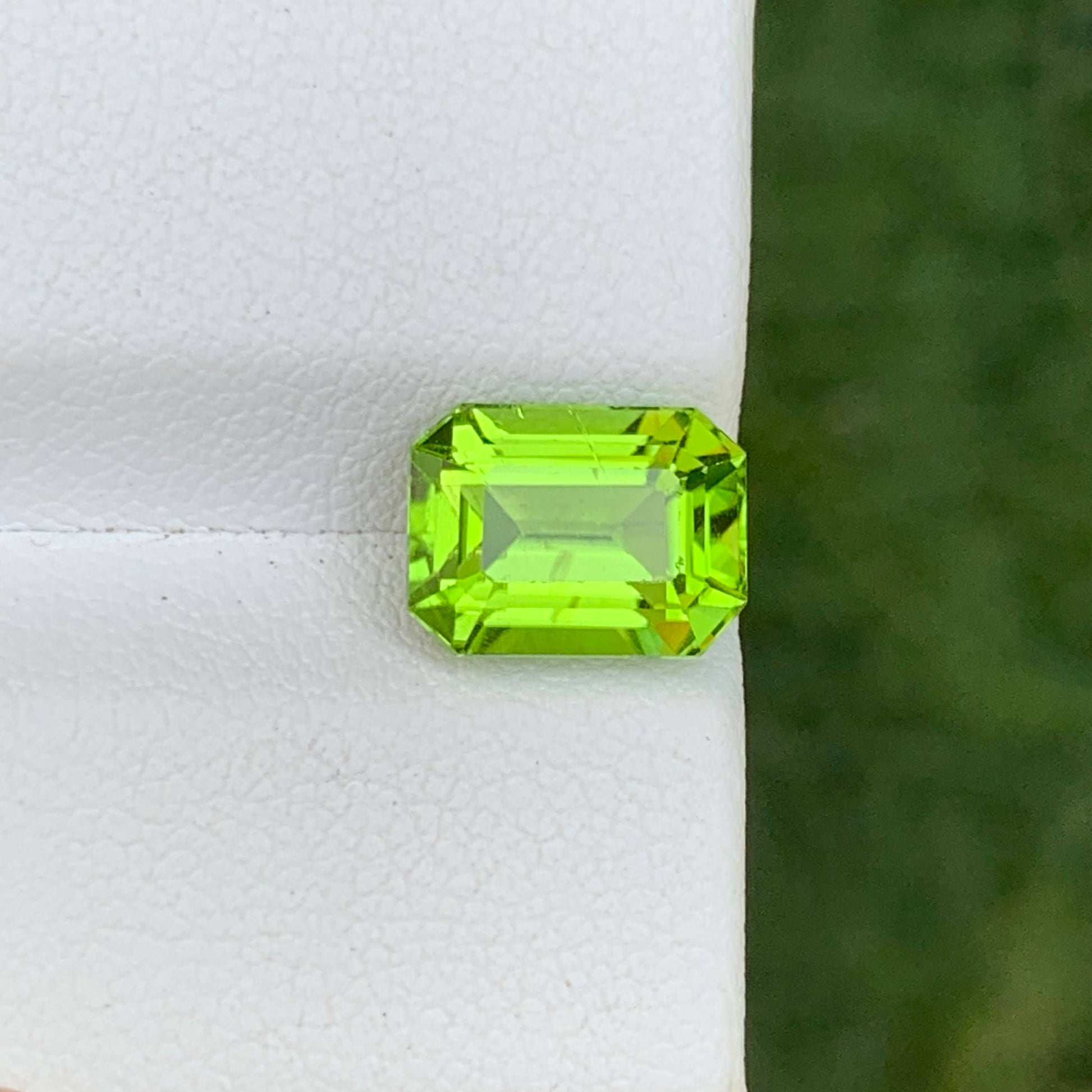 3.65 Carat Apple Green Peridot