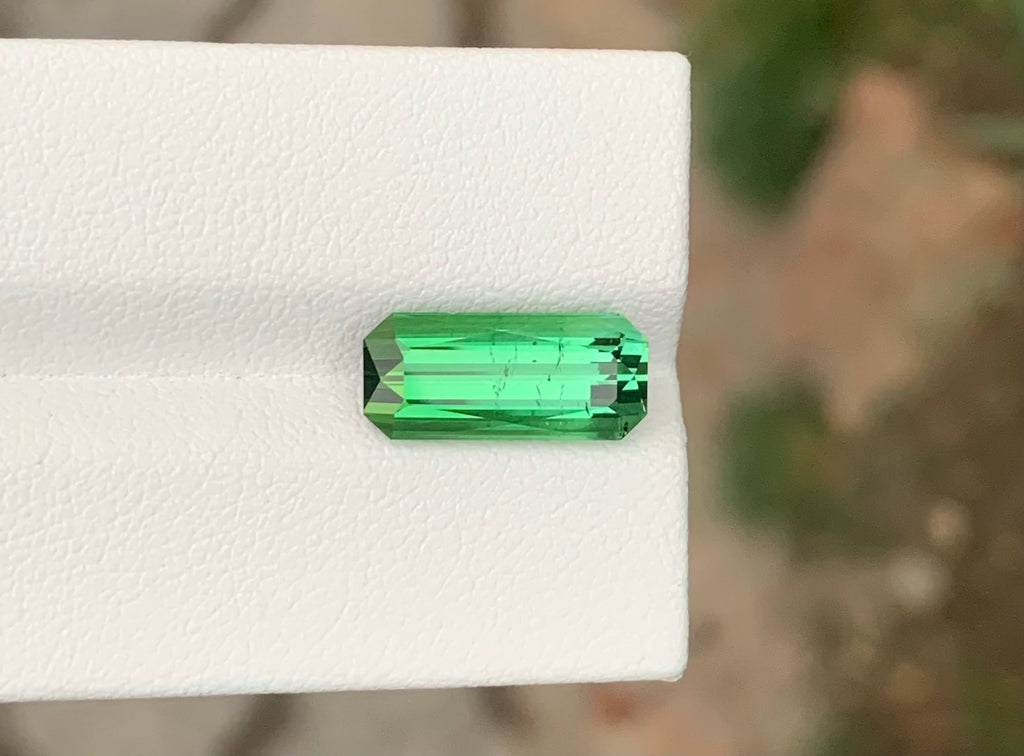 4.45 Carat Green Tourmaline Gem