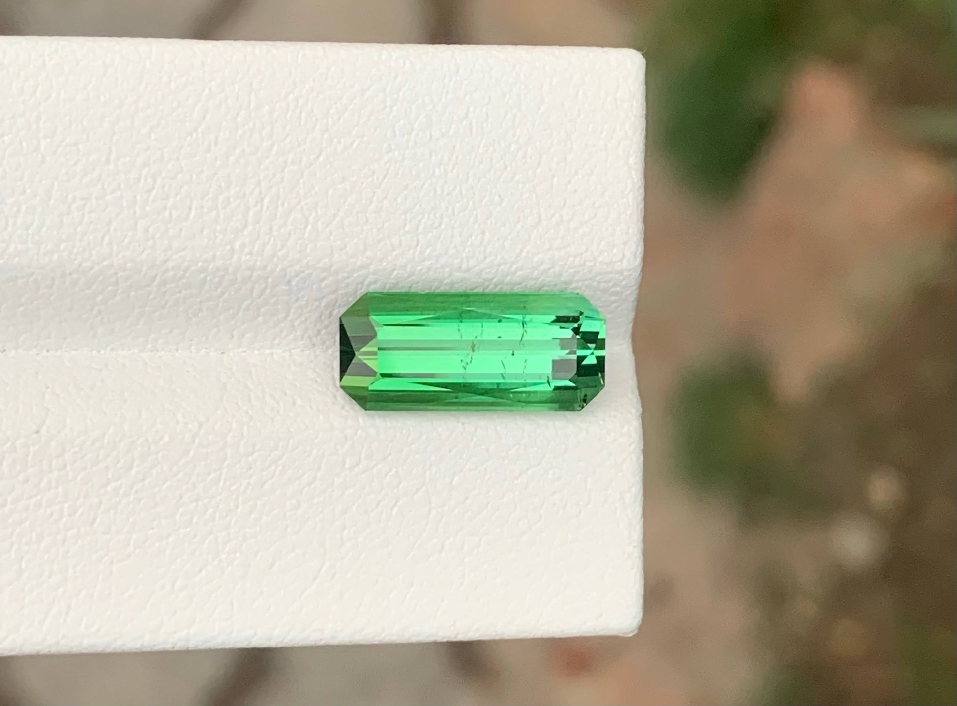 4.45 Carat Green Tourmaline Gem
