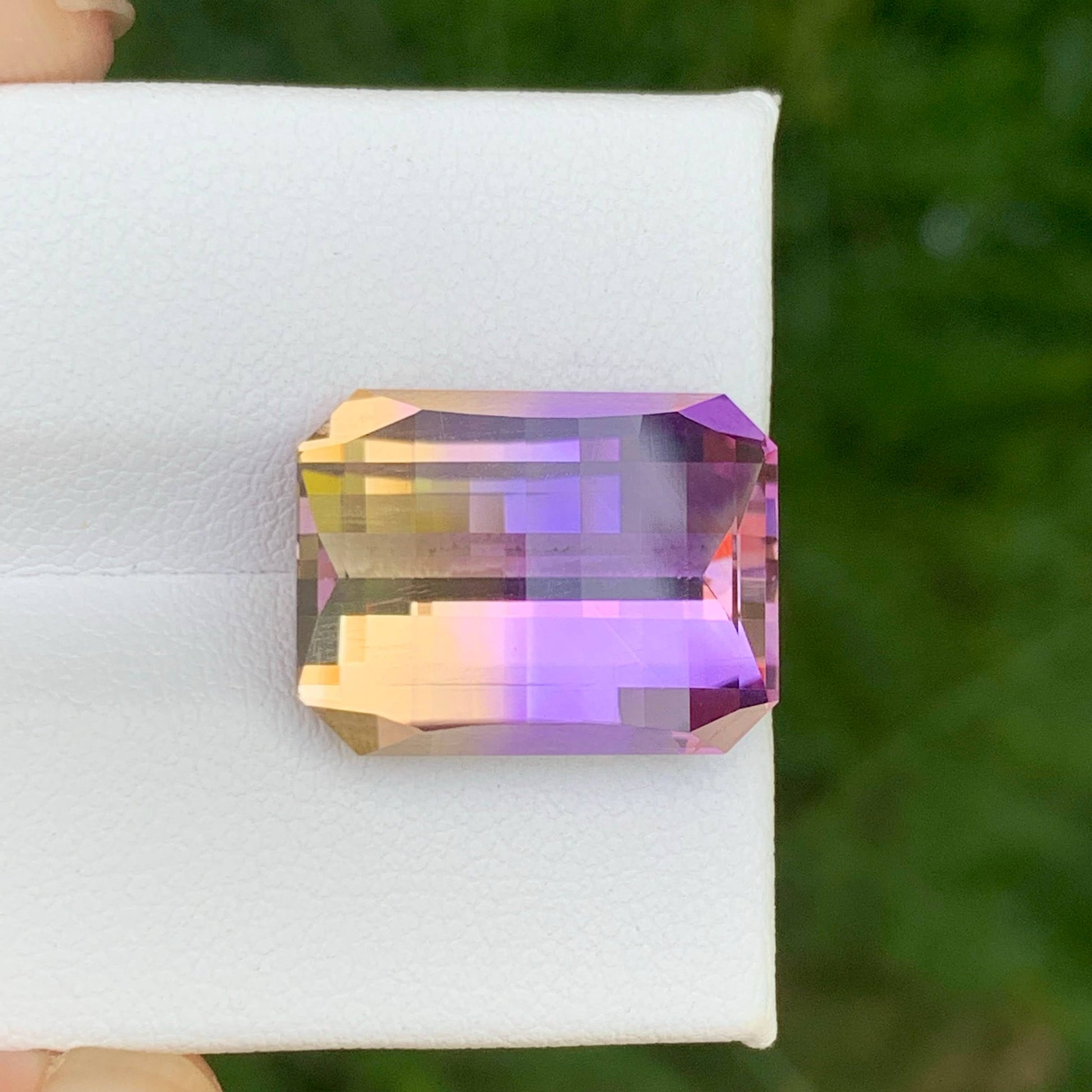 13.50 Carat Bicolor Ametrine Stone
