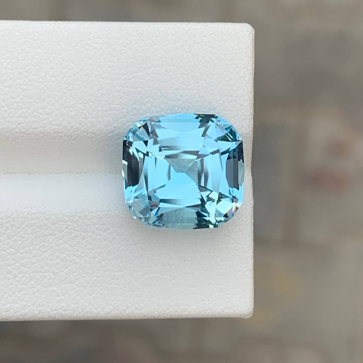 10.50 Ct Sky Blue Topaz Cushion Cut