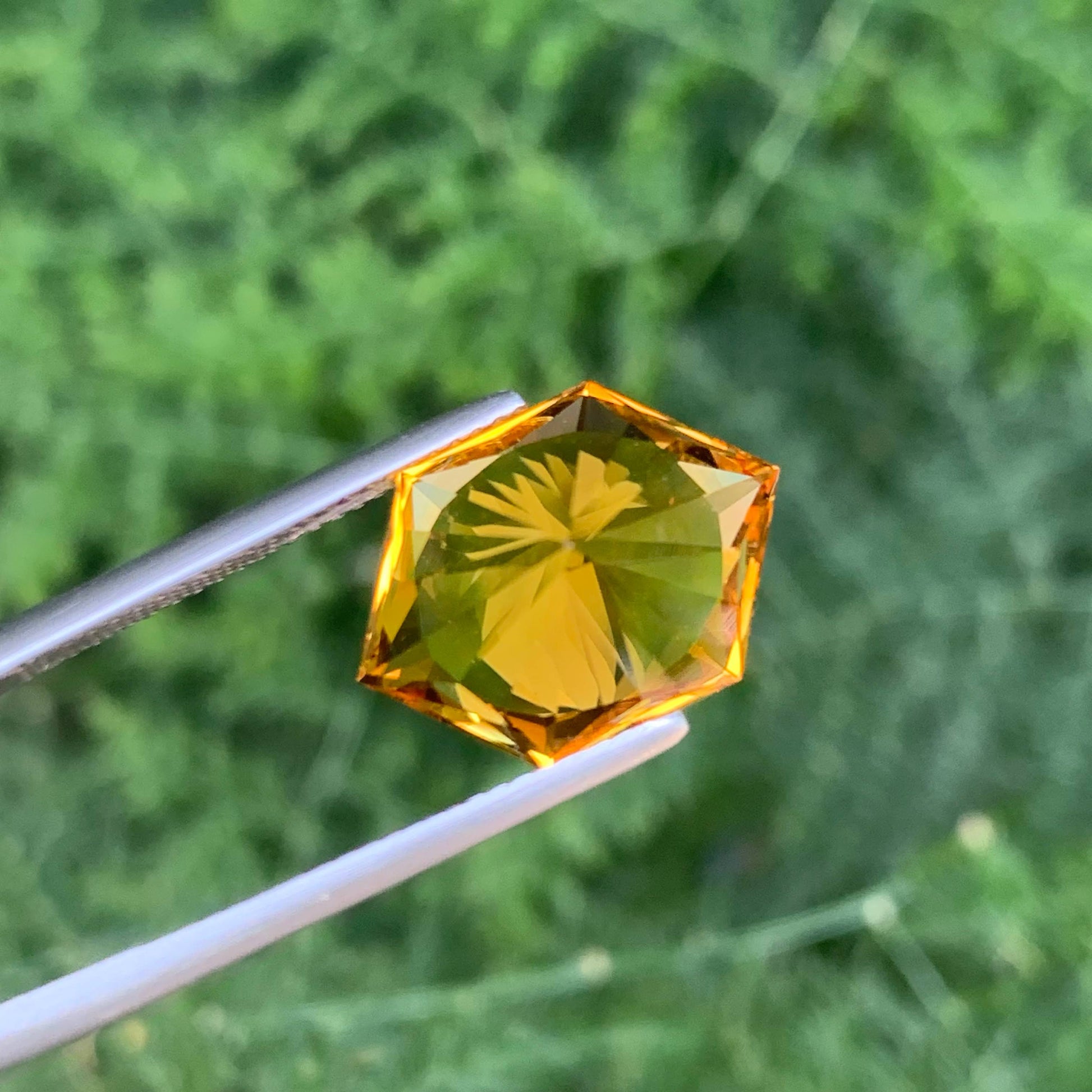 8.55 Carats Fancy Citrine Stone