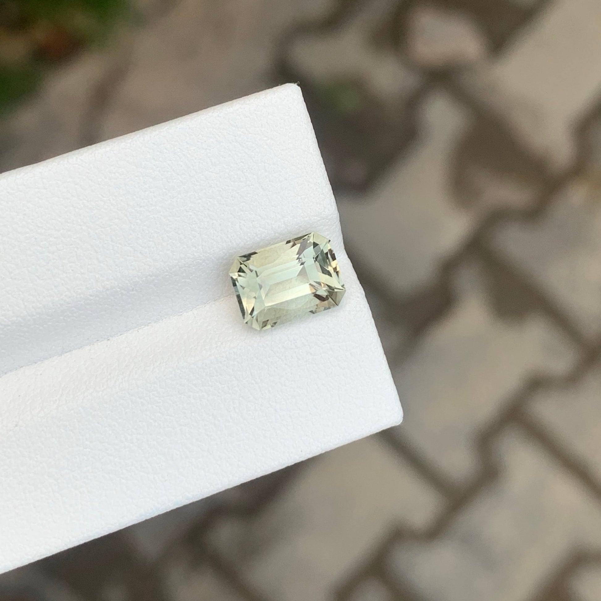 2.45 Carat Green Amethyst Stone