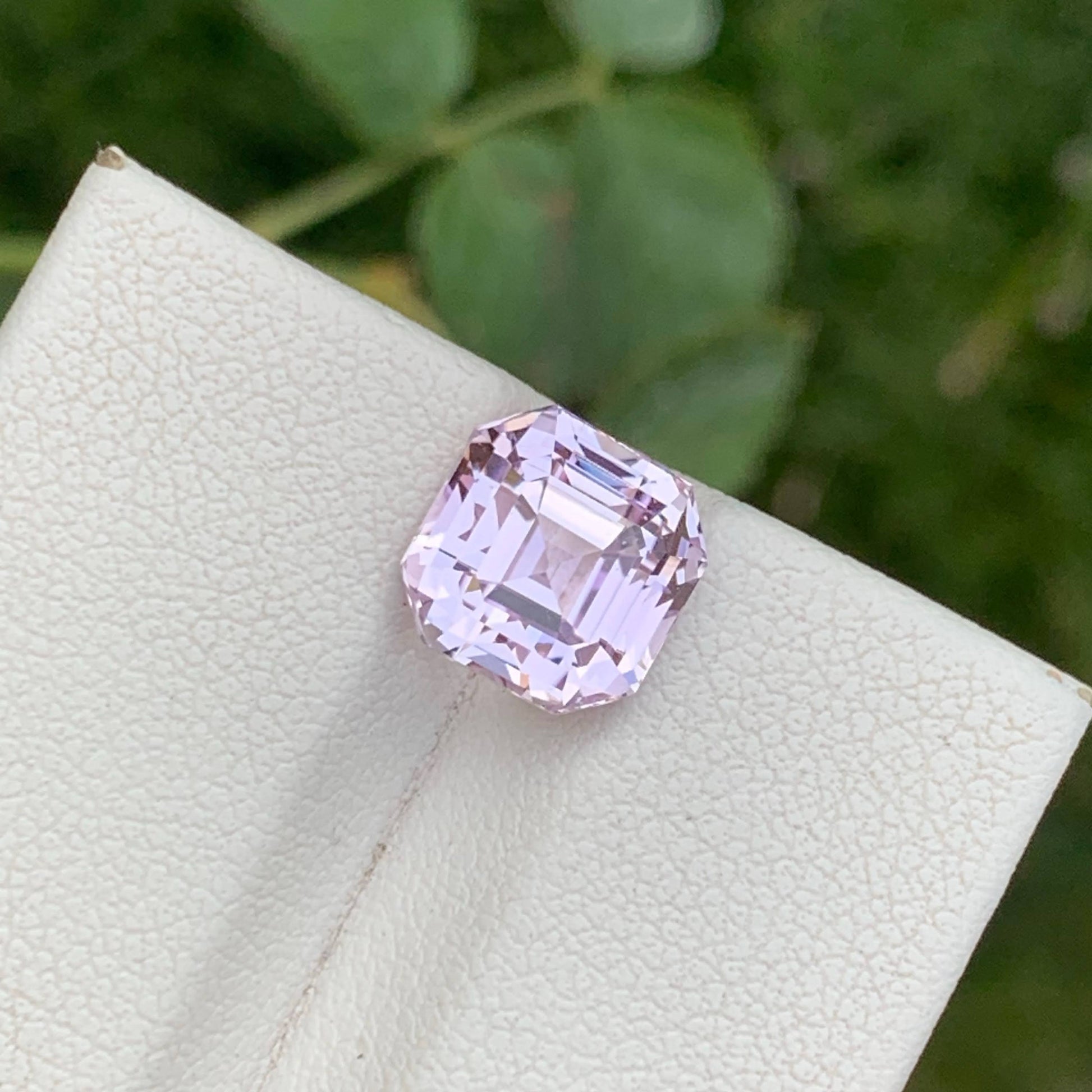 4.15 Carat Asscher Kunzite Gem