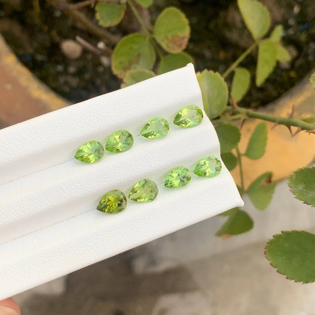 5.25 Carat Natural Loose Green Peridot Jewelry Lot Pakistan Gemstone