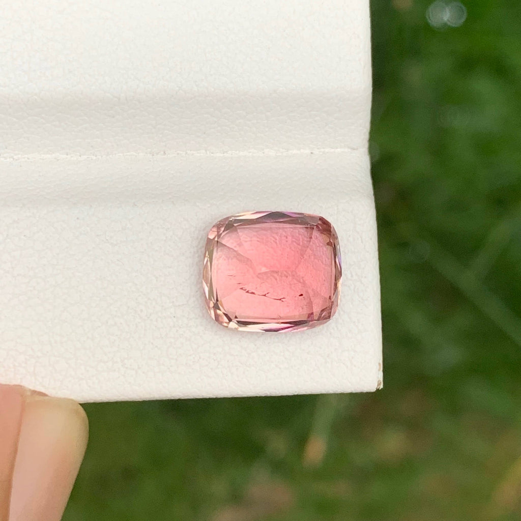 3.80 Carats Peach Pink Tourmaline
