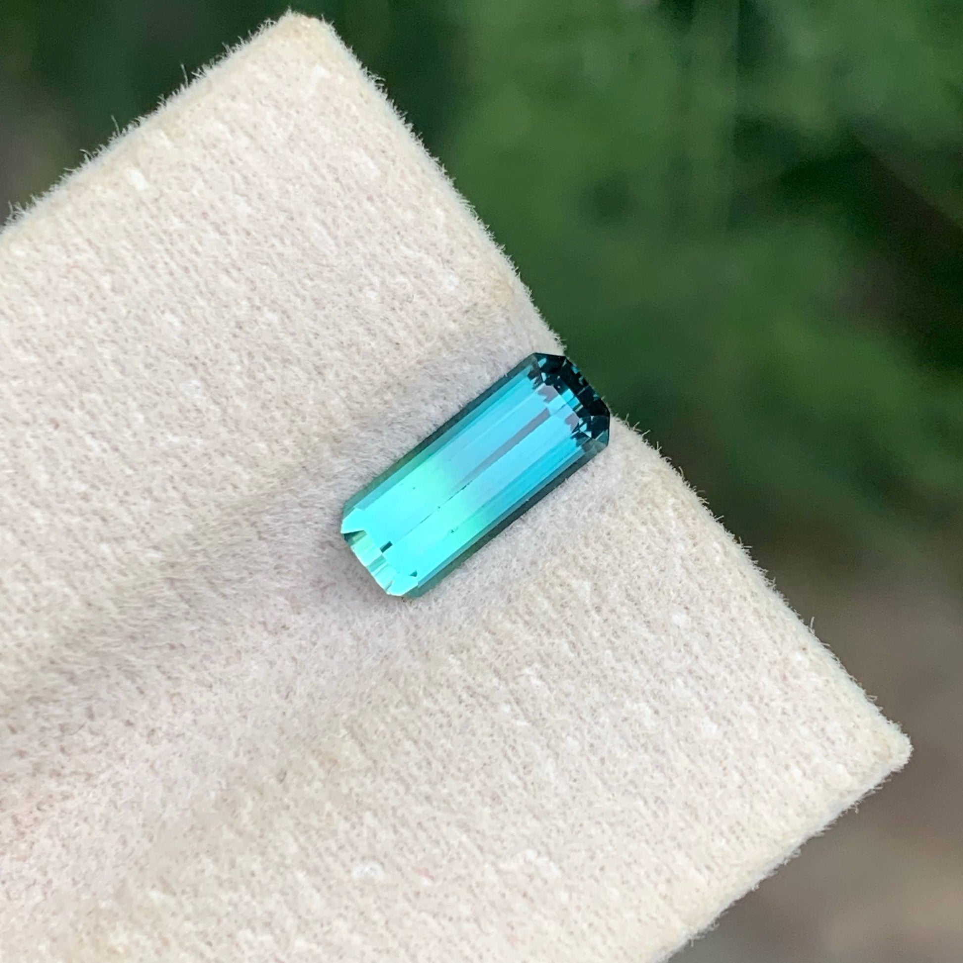 1.15 Carat Bluish Green Tourmaline