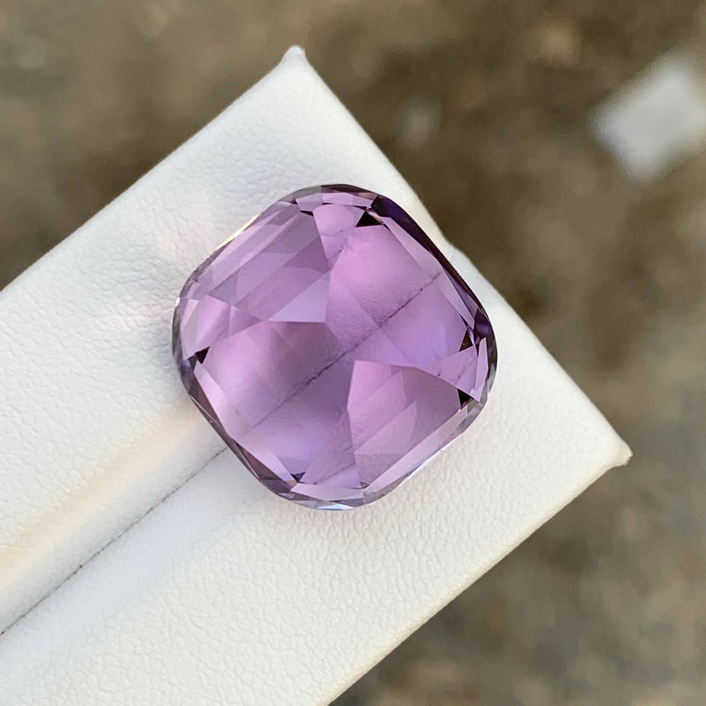 38.00 Carat Natural Loose Purple Kunzite Stone Cushion Cut Afghan Gemstone