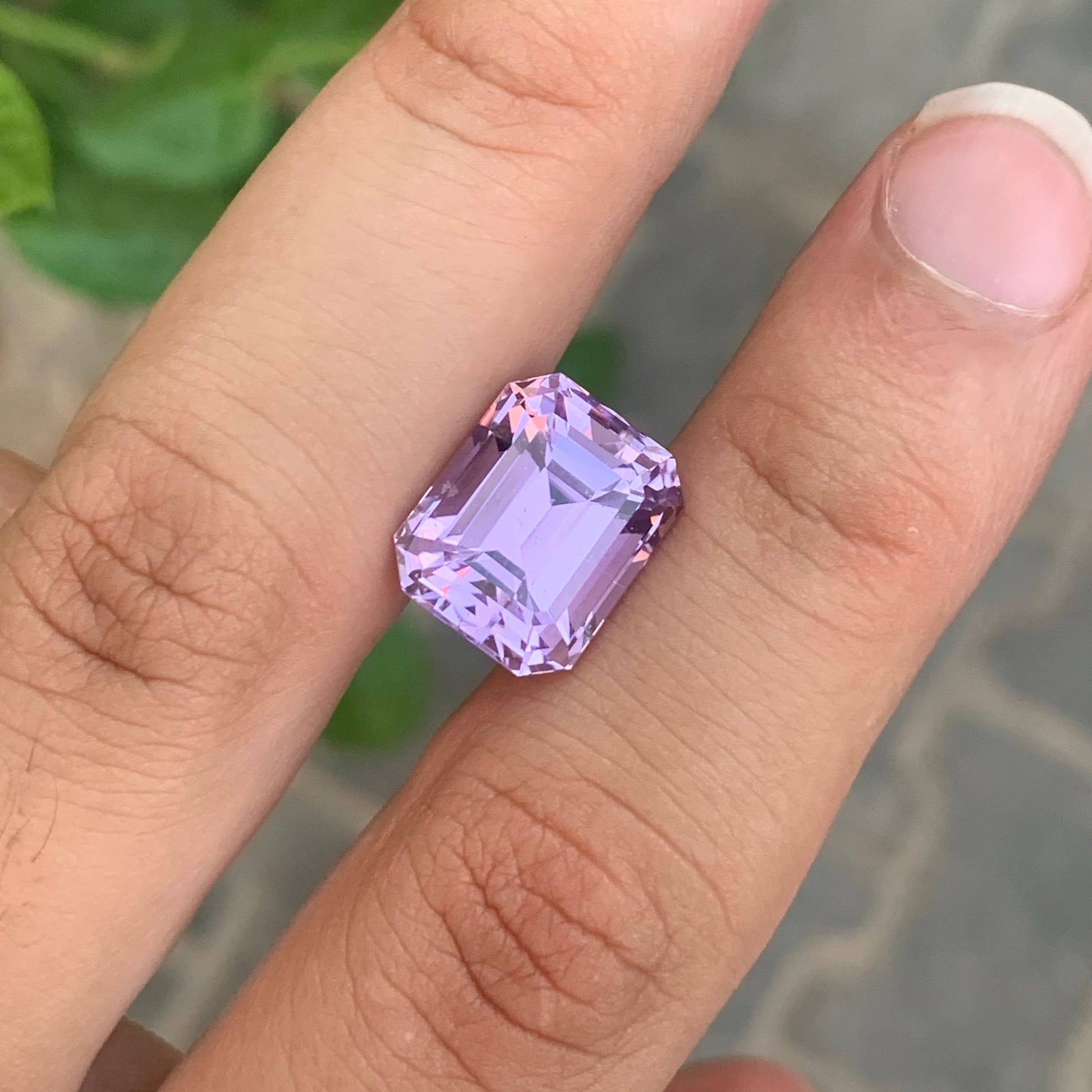 13.20 Ct Natural Pink Kunzite Emerald
