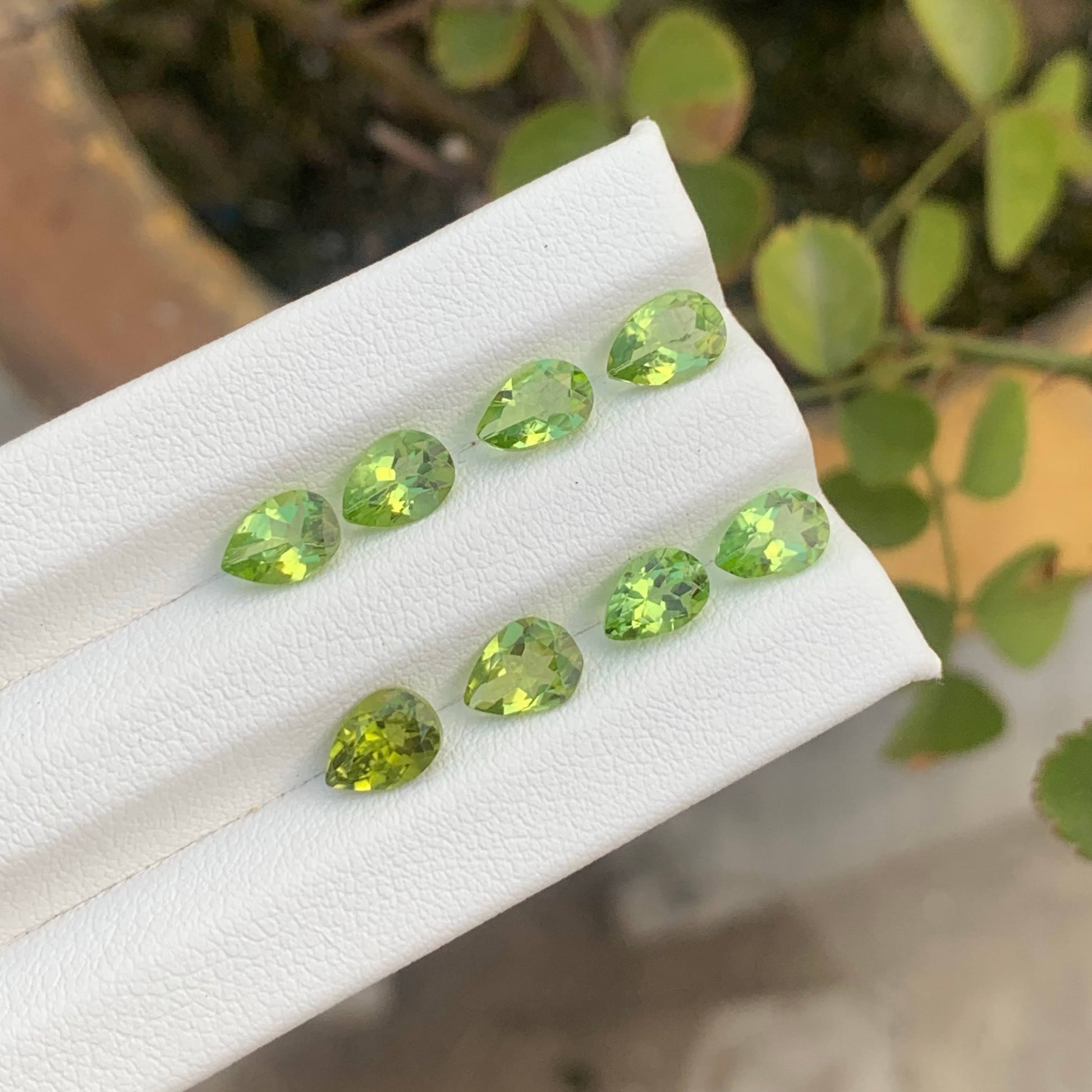 5.25 Carat Natural Loose Green Peridot Jewelry Lot Pakistan Gemstone