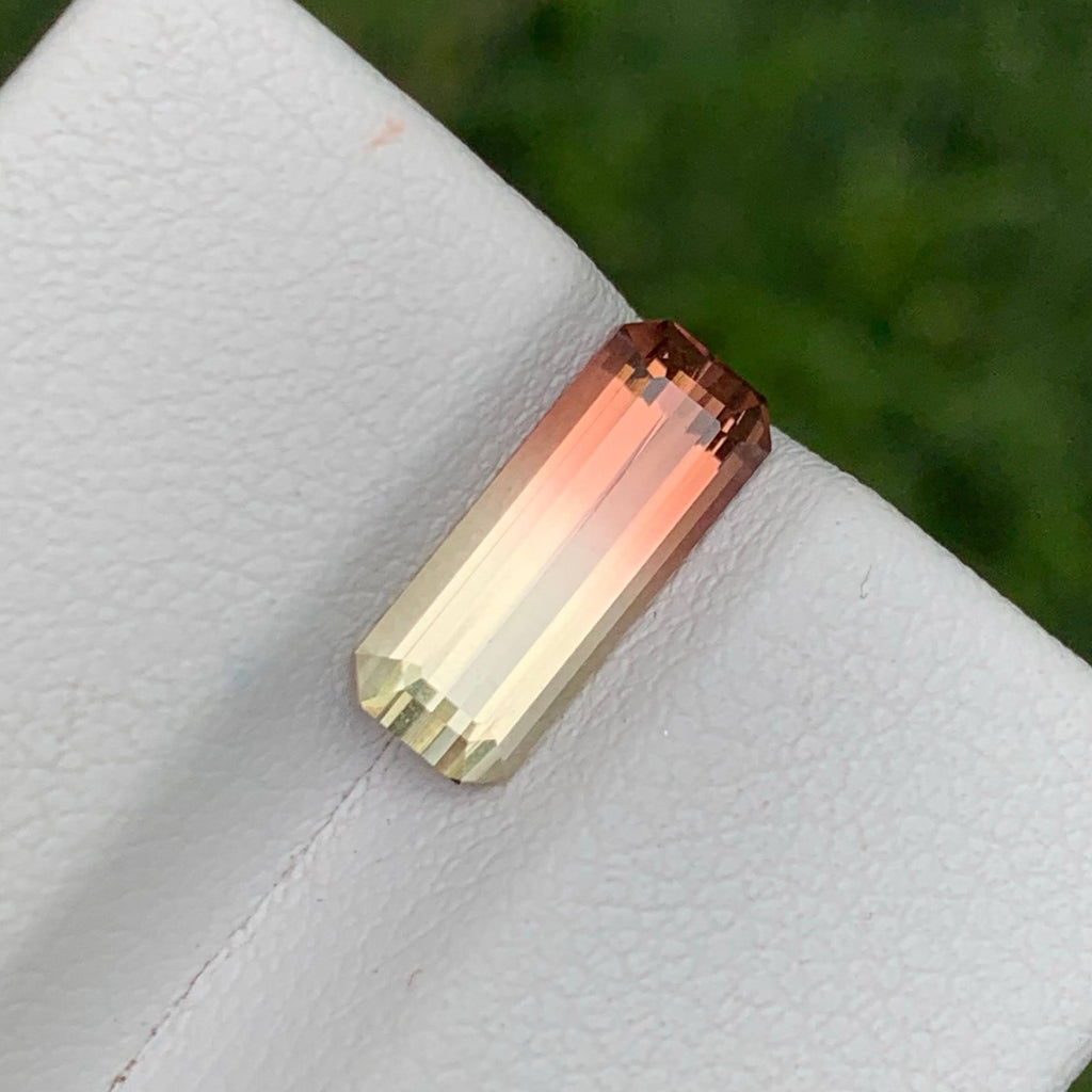 1.65 Ct Natural Bicolor Tourmaline Emerald 