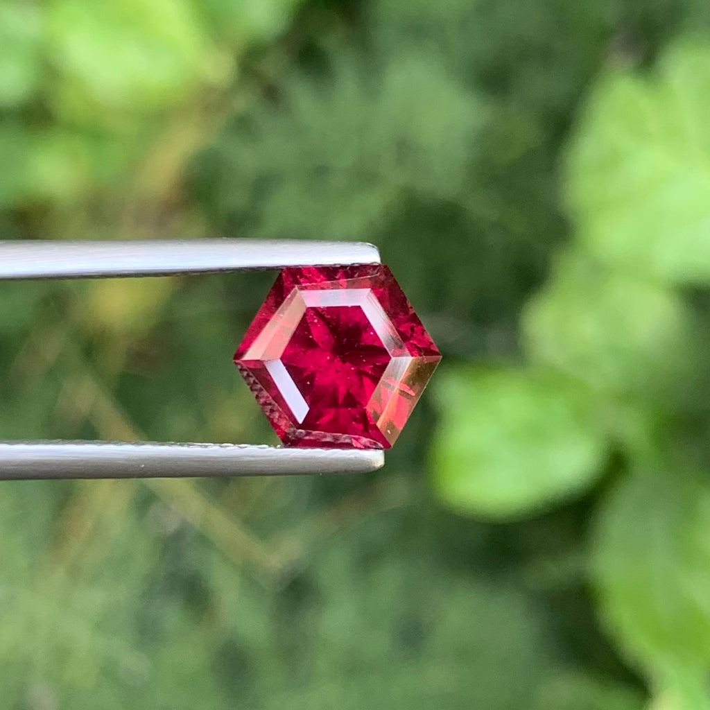 3.75 Carat Garnet Hexagon Cut