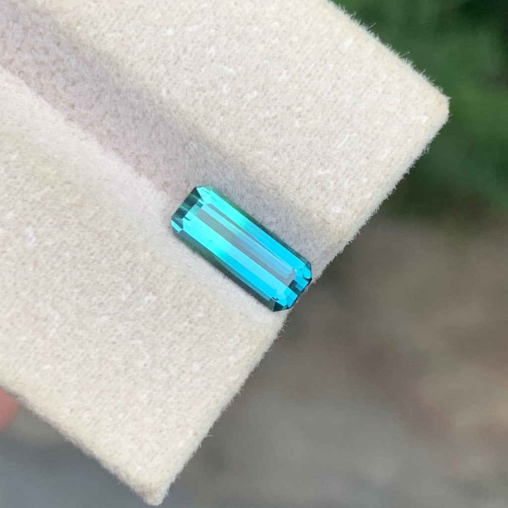 1.15 Carat Bluish Green Tourmaline