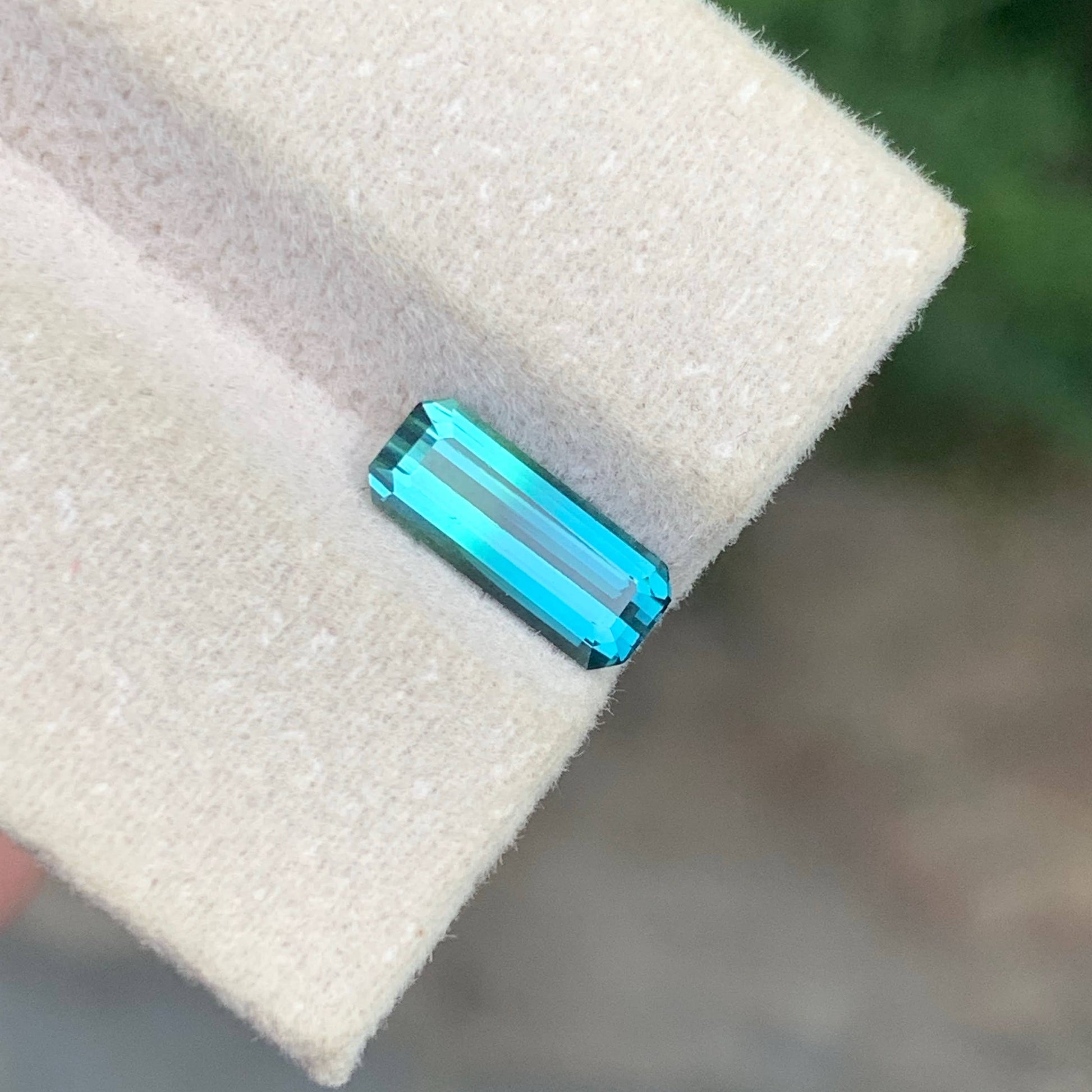 1.15 Carat Bluish Green Tourmaline