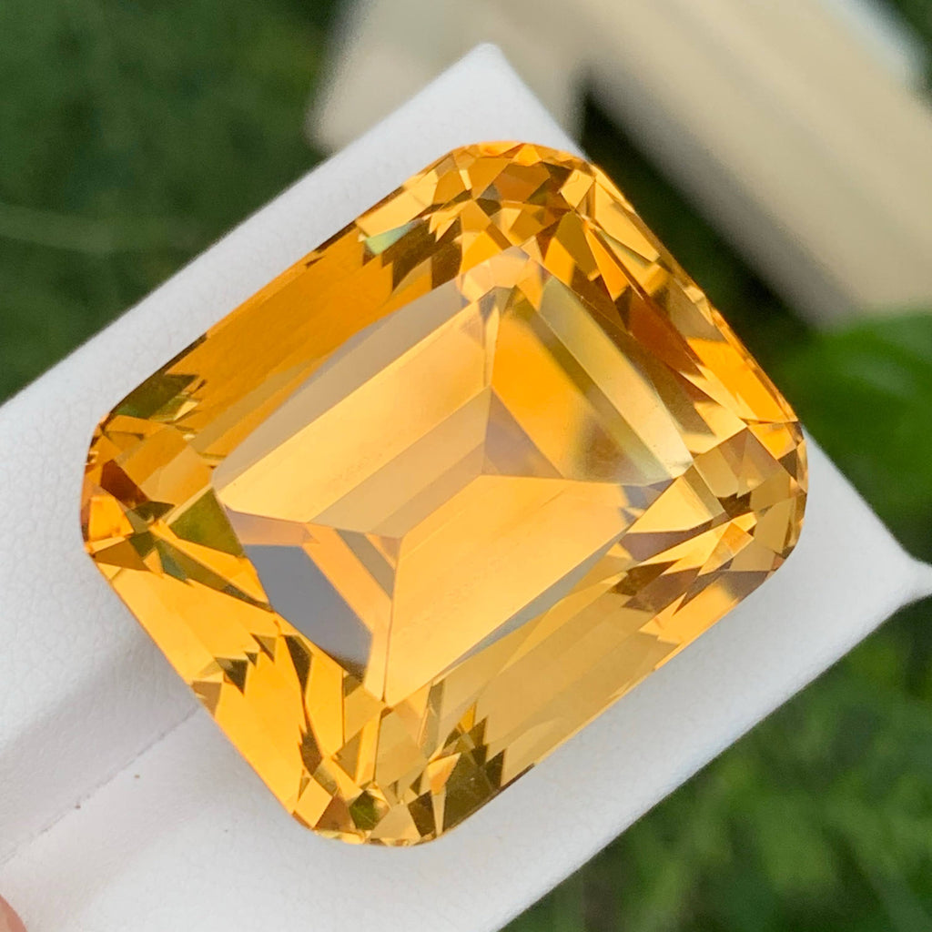 87.50 Ct Natural Golden Citrine Pendant