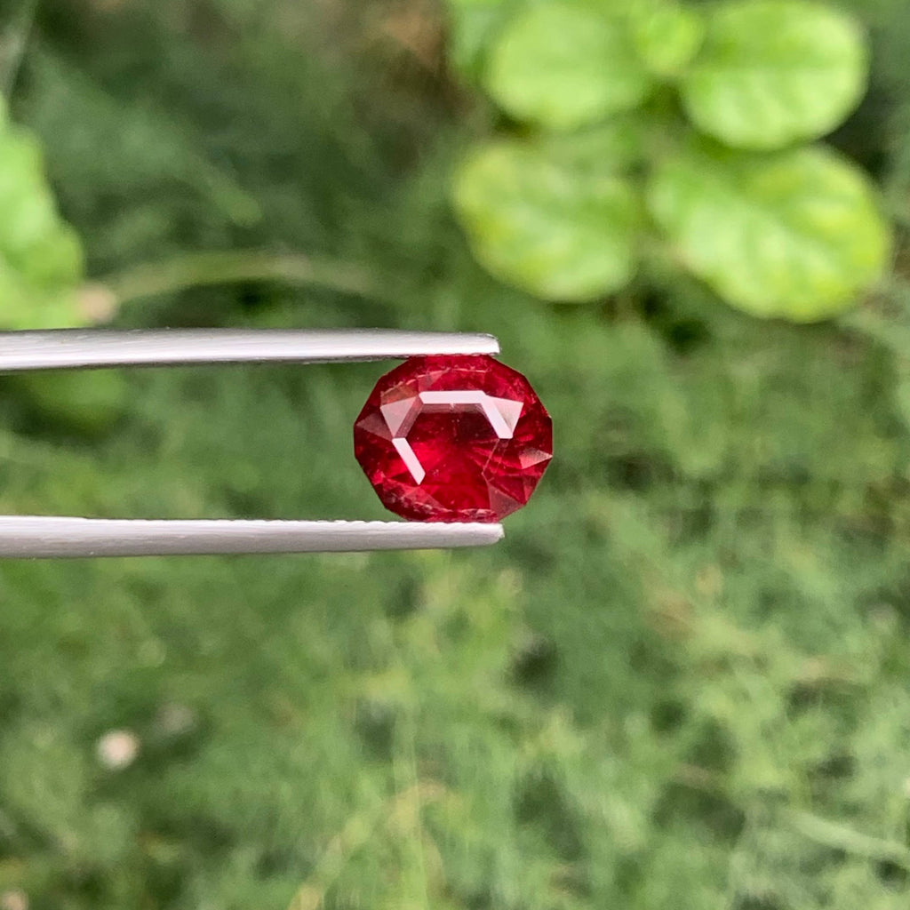3.90 Carat Red Garnet Fancy Cut