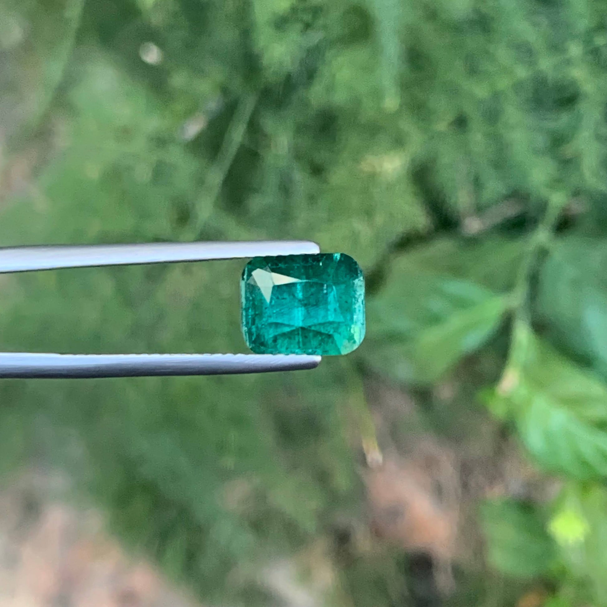 4.20 Carat Bluish Green Tourmaline
