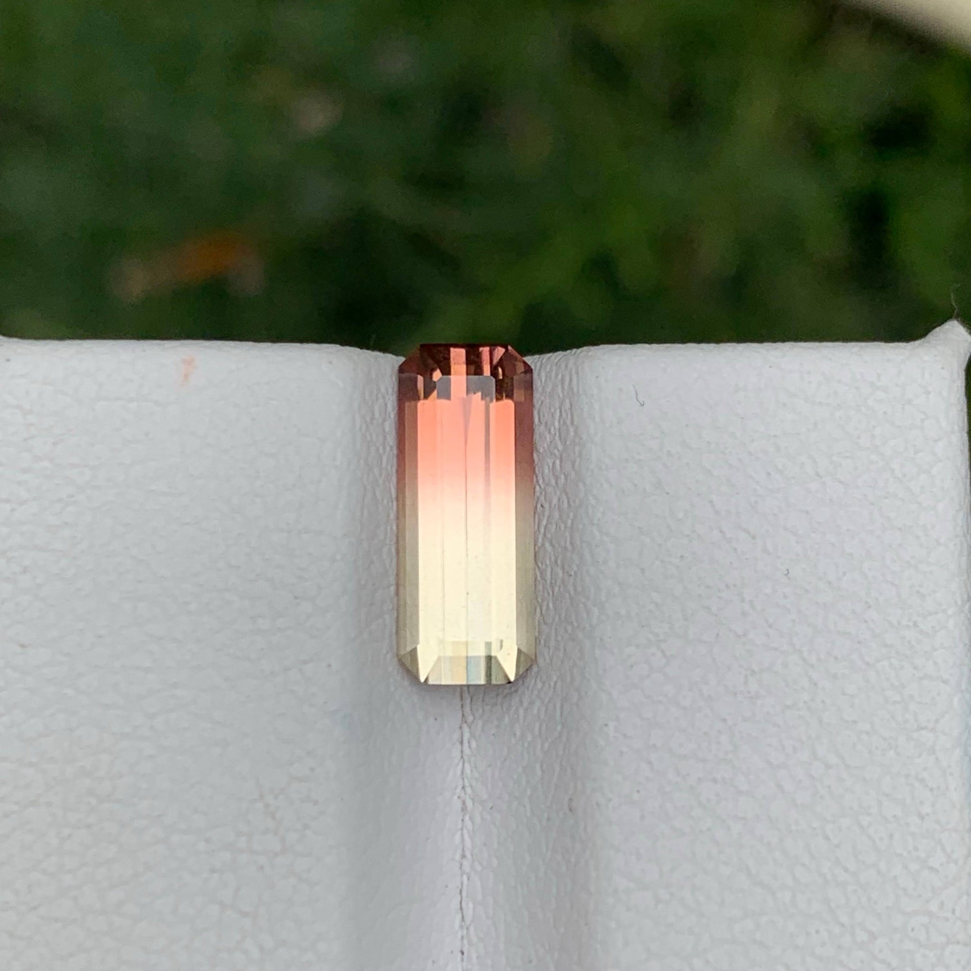 1.65 Ct Natural Bicolor Tourmaline Emerald 