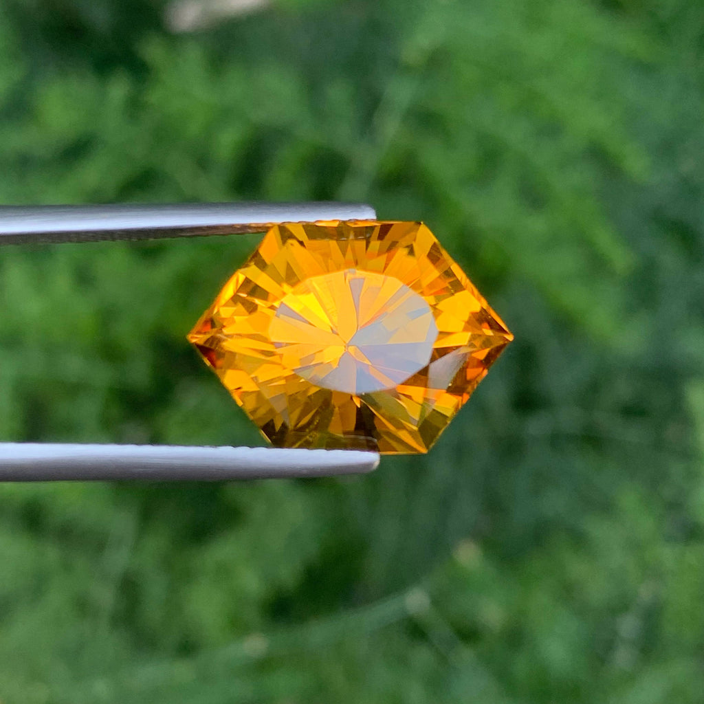 8.55 Carats Fancy Citrine Stone