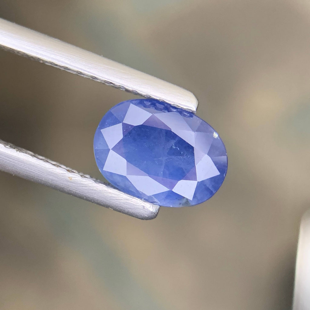 2.00 Carat Natural Blue Sapphire Oval Cut Sri Lankan Gemstone