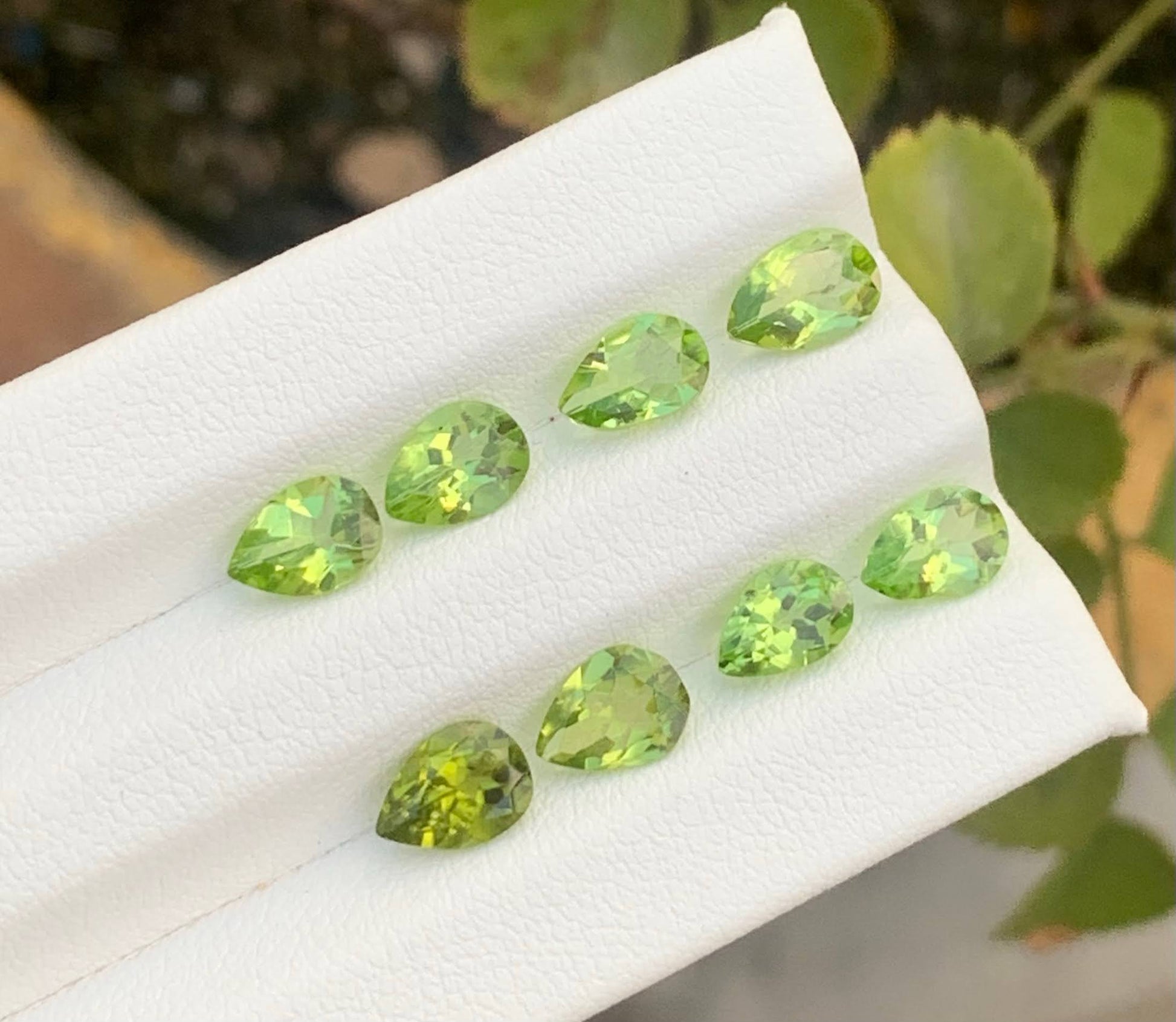 5.25 Carat Natural Loose Green Peridot Jewelry Lot Pakistan Gemstone
