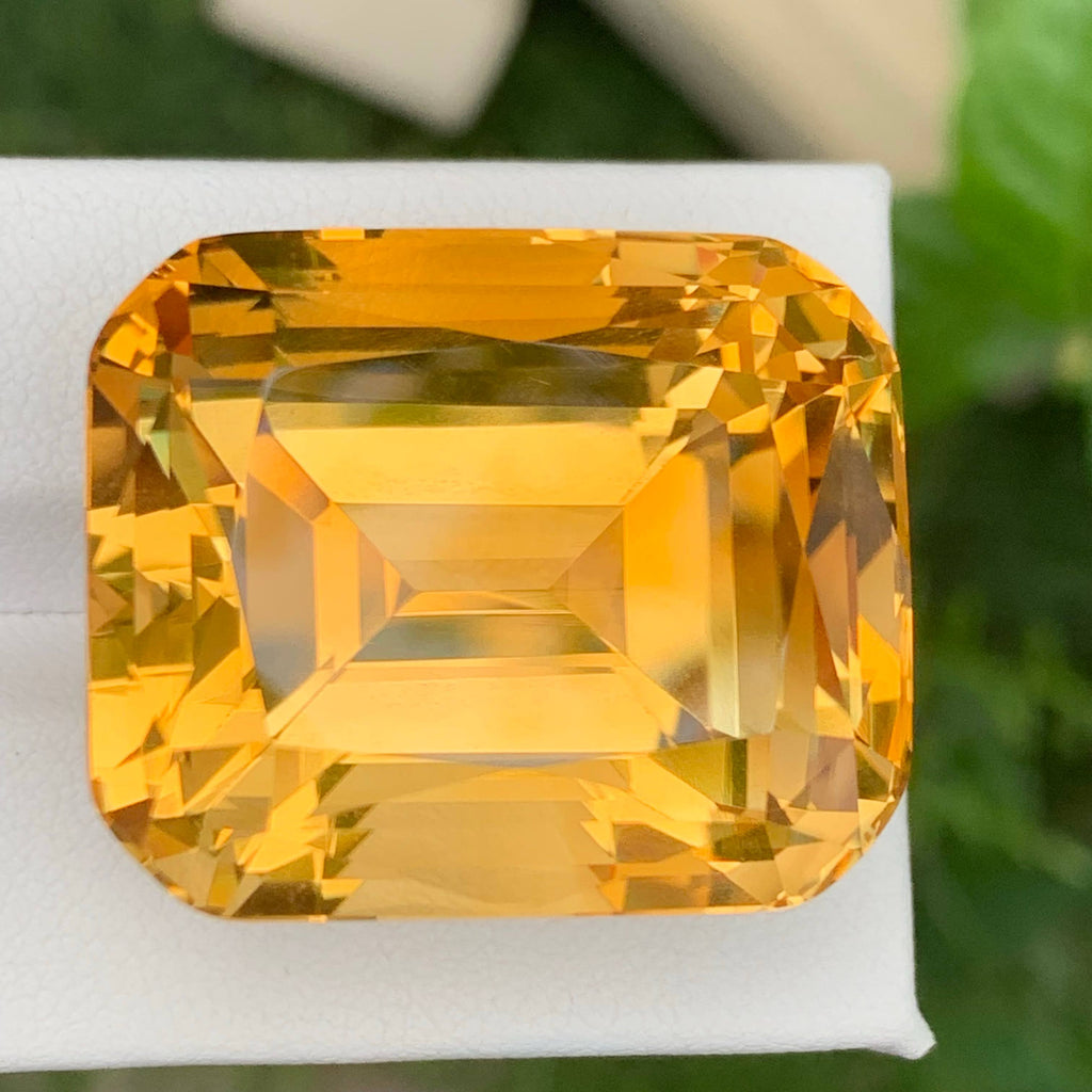 87.50 Ct Natural Golden Citrine Pendant