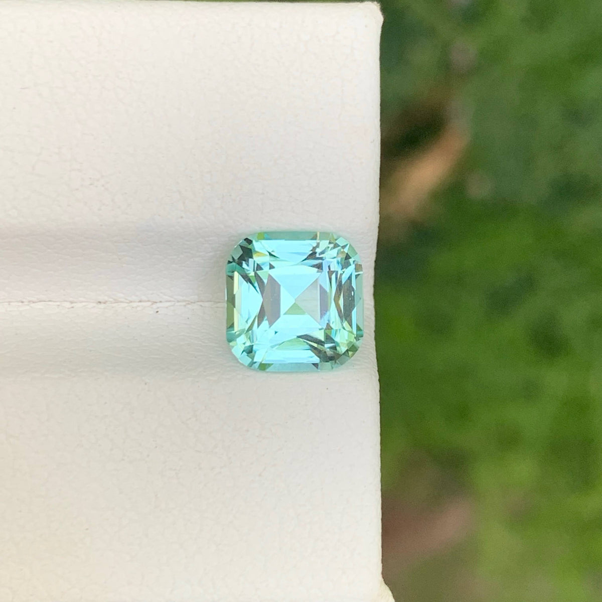 2.20 Carat Natural Loose Fine Quality Tourmaline Cushion Cut Afghan Gemstone