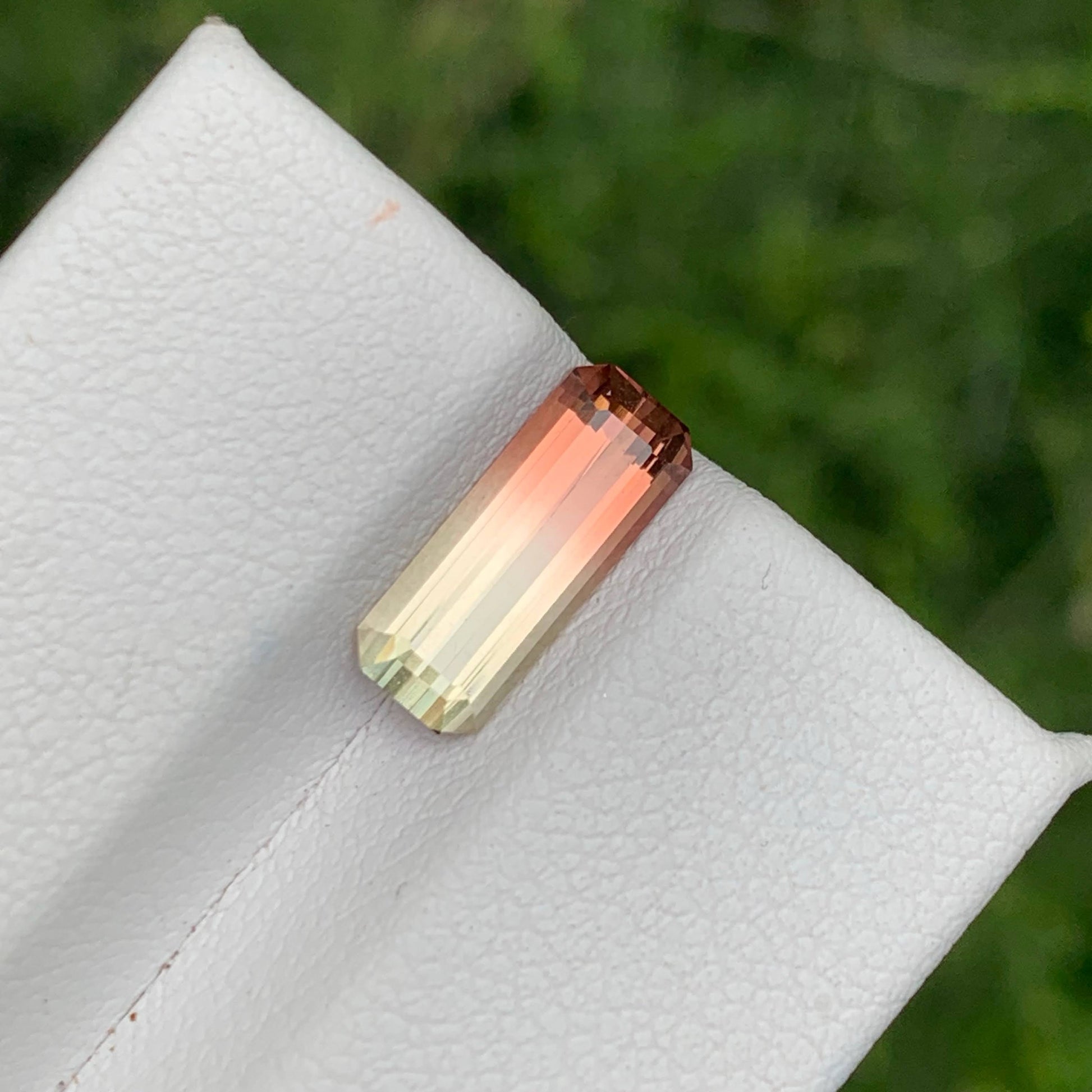 1.65 Ct Natural Bicolor Tourmaline Emerald 