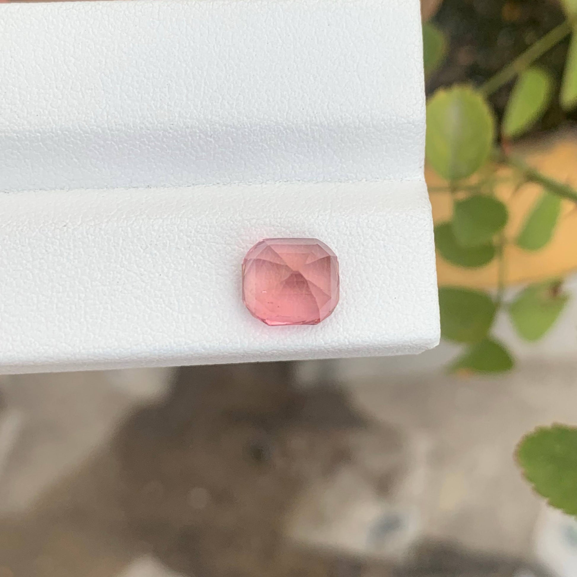 3Ct Natural Baby Pink Tourmaline Cushion
