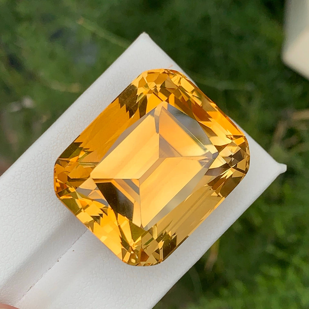 87.50 Ct Natural Golden Citrine Pendant