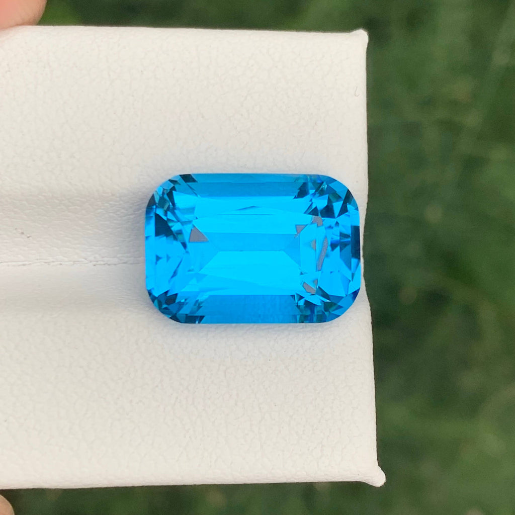 12.55 Carats Neon Blue Topaz
