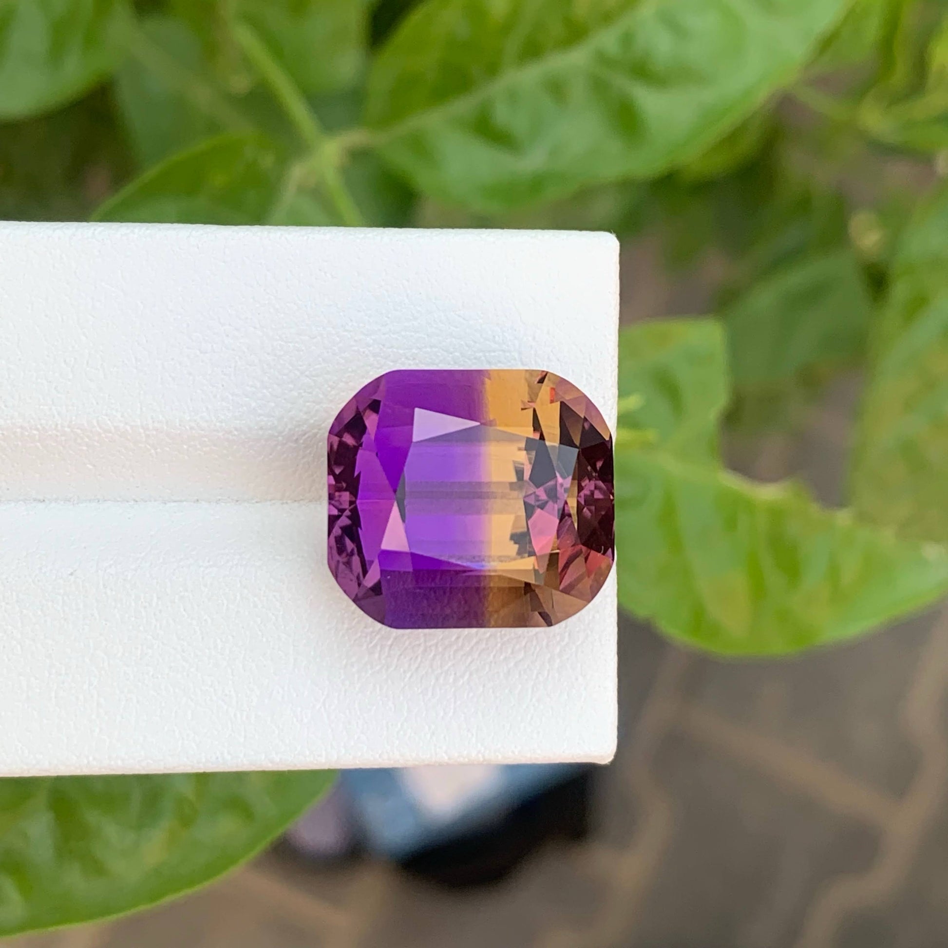 18.95 Carat Bicolor Ametrine Stone
