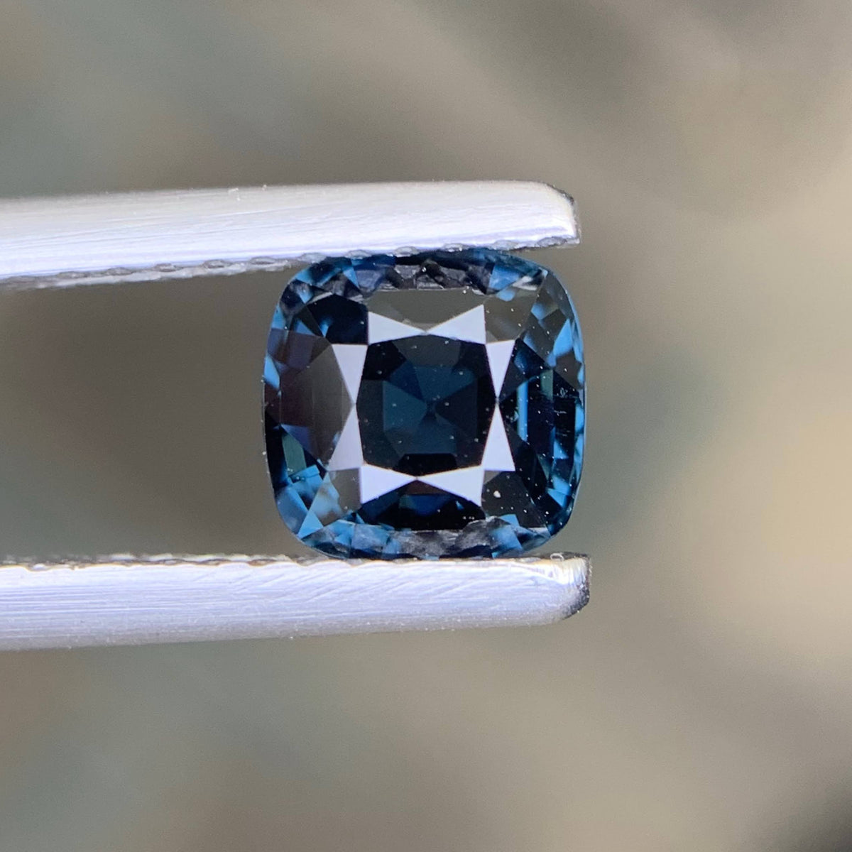 1.05 Ct Natural Blue Spinel Cushion Cut