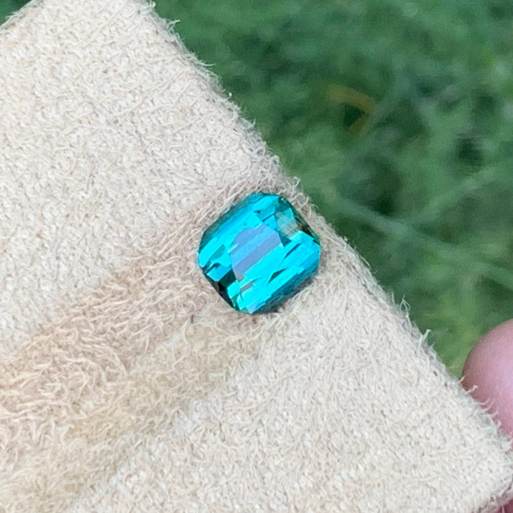 1.80 Carat Bluish Green Tourmaline