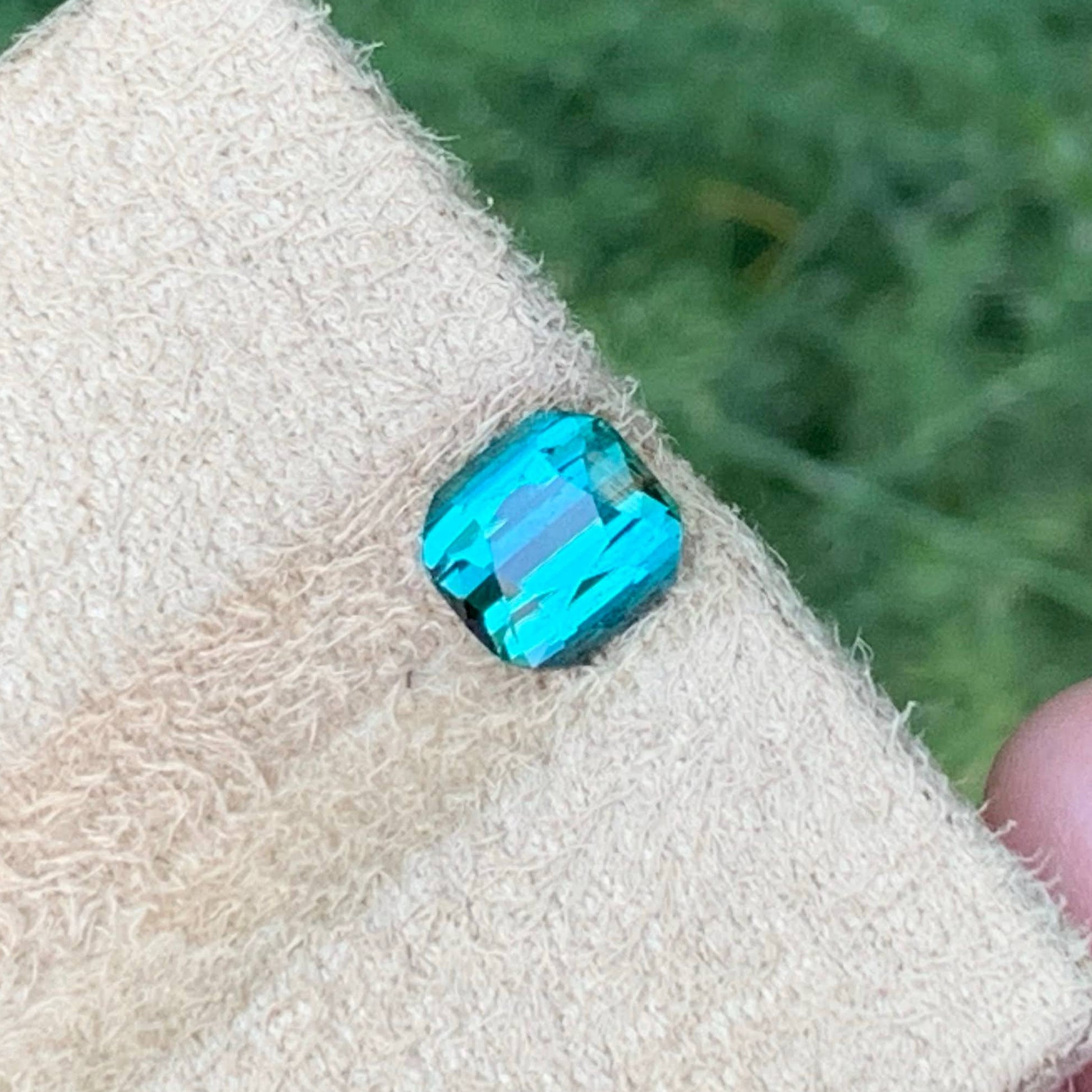 1.80 Carat Bluish Green Tourmaline