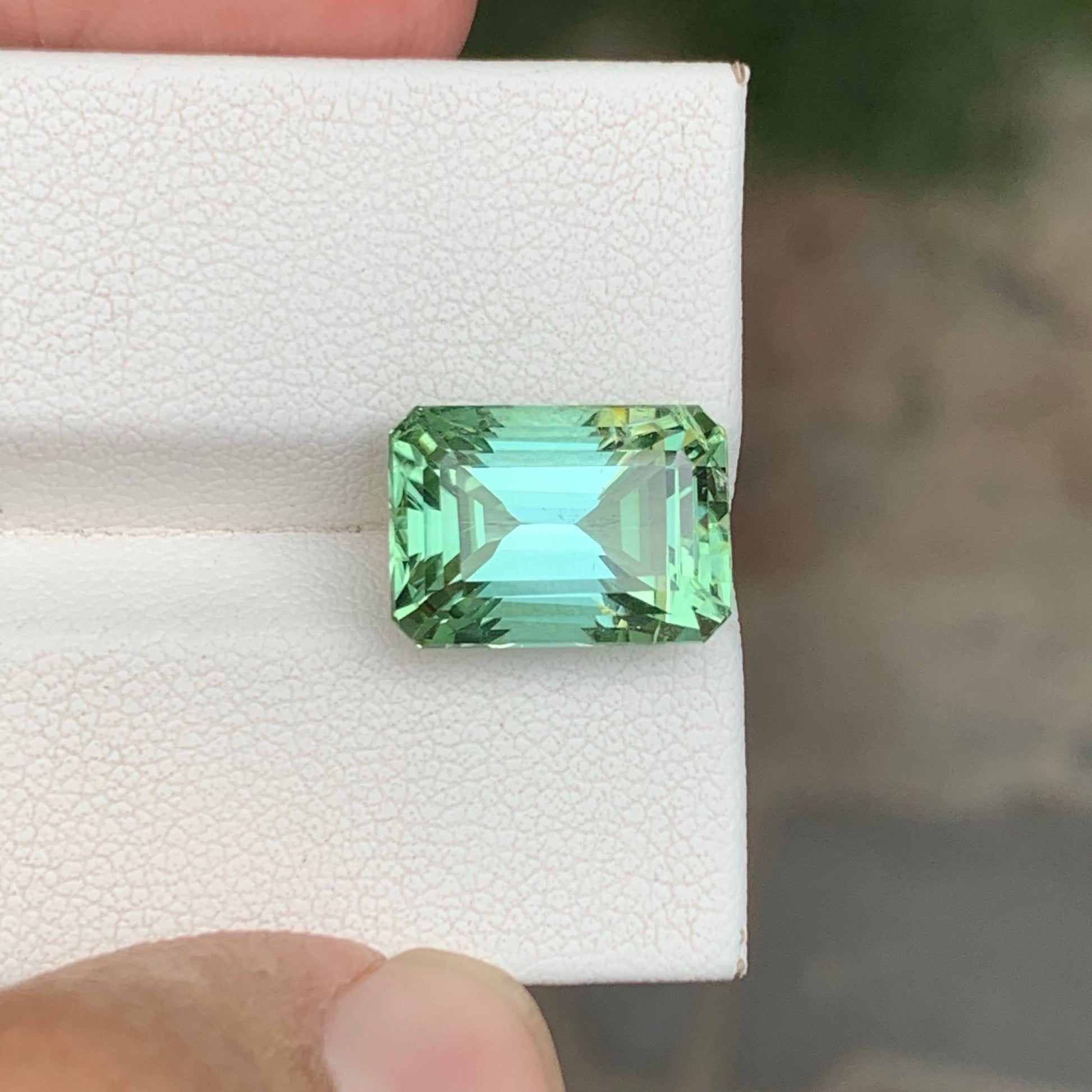 8.20 Carat Mint Tourmaline Gem