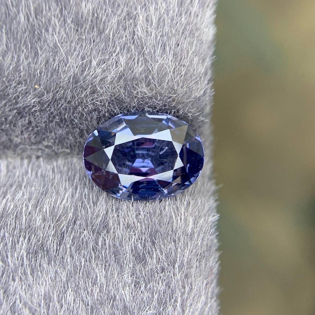 2.01 Carat Certified Loose Blue Spinel From Tanzania