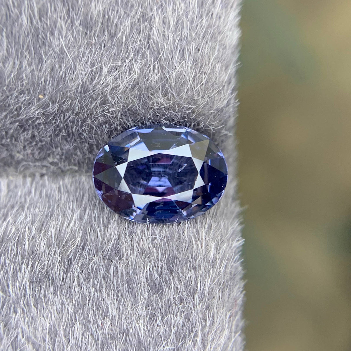 2.01 Carat Certified Loose Blue Spinel From Tanzania